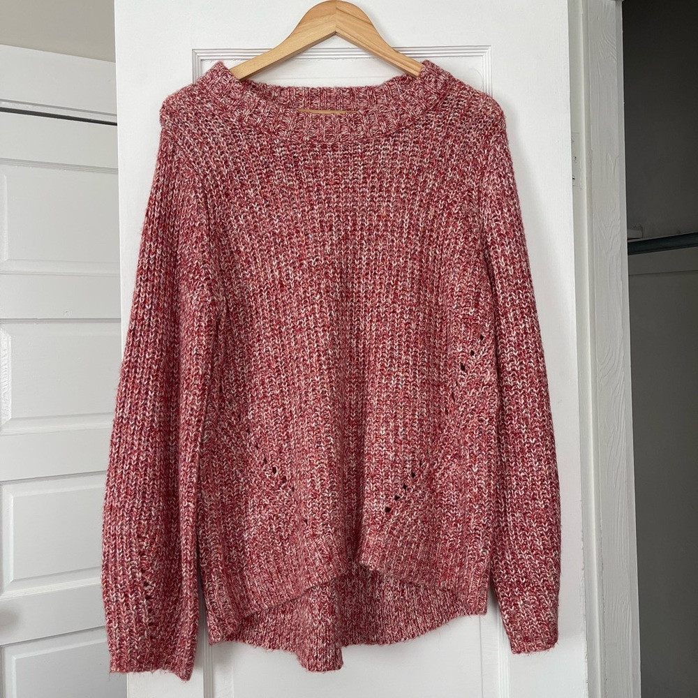 Red Comfy Universal Thread Sweater